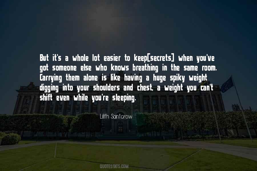 Sleeping With Someone Else Quotes #1308402