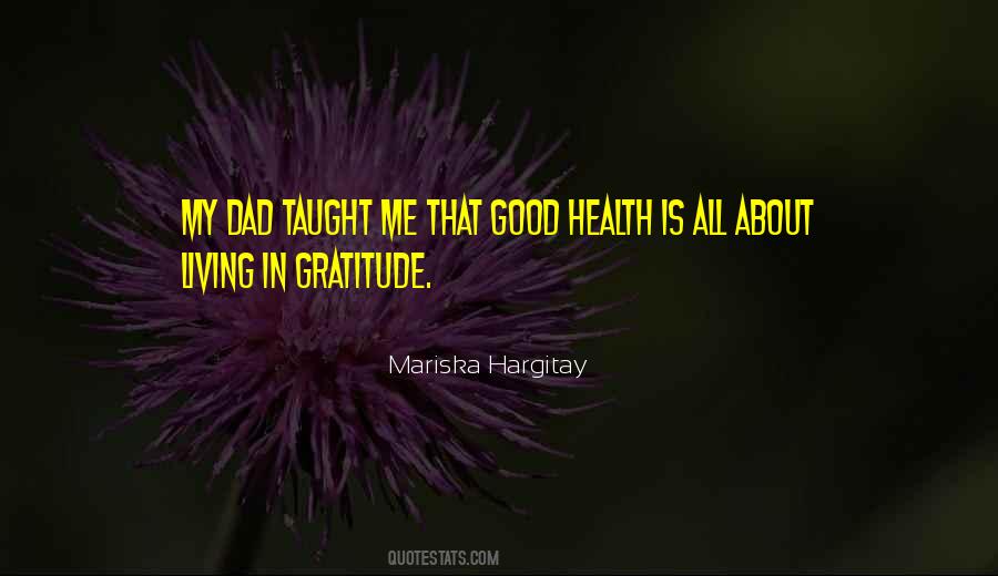 Gratitude Health Quotes #1230003