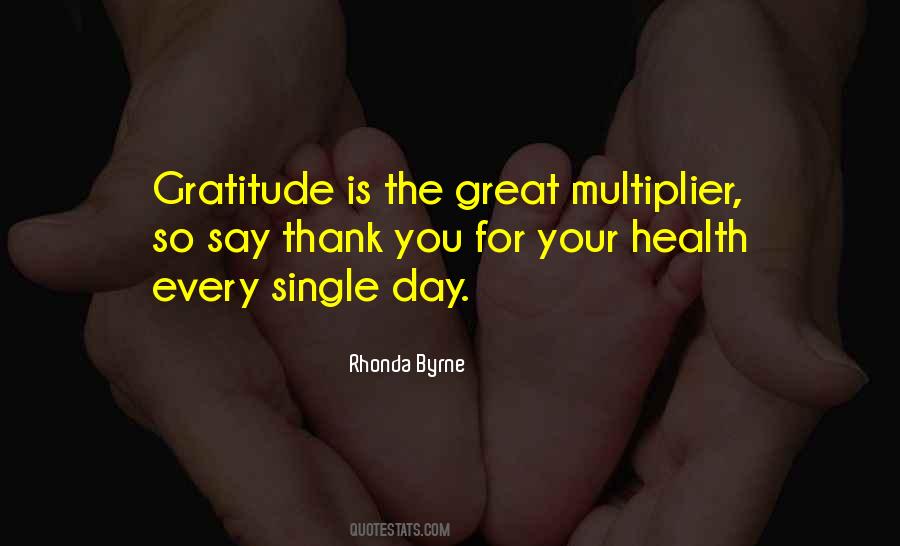 Gratitude Health Quotes #1333471