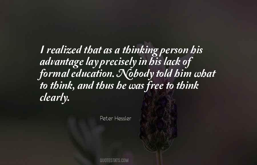 Education Person Quotes #259931