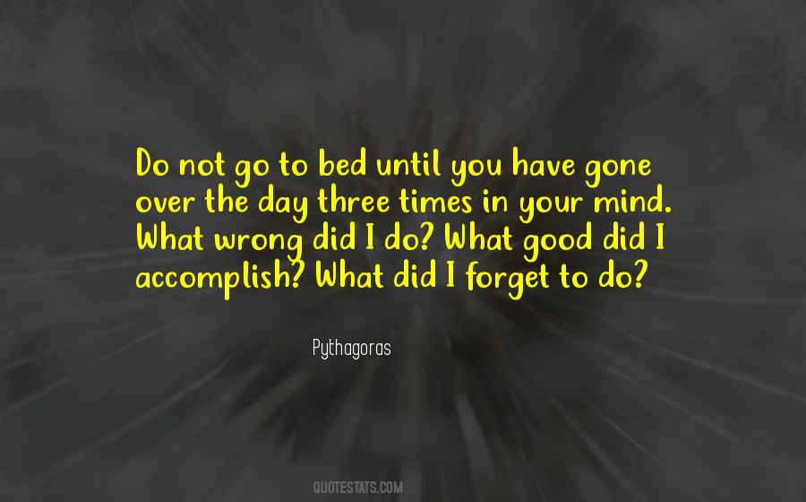 Go To Bed Quotes #1288144