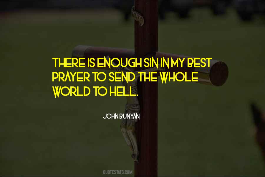 Go To Hell World Quotes #318218