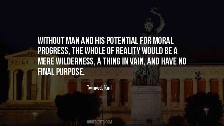 Moral Purpose Quotes #304315