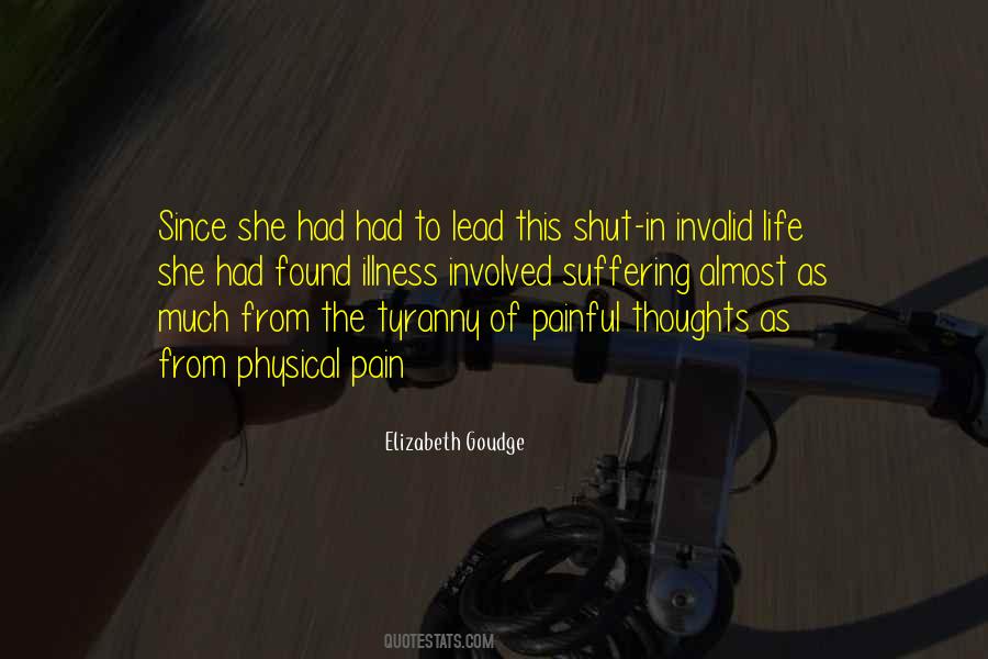 Pain Illness Quotes #952892