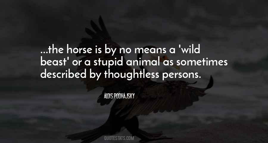 Horse Animal Quotes #347286