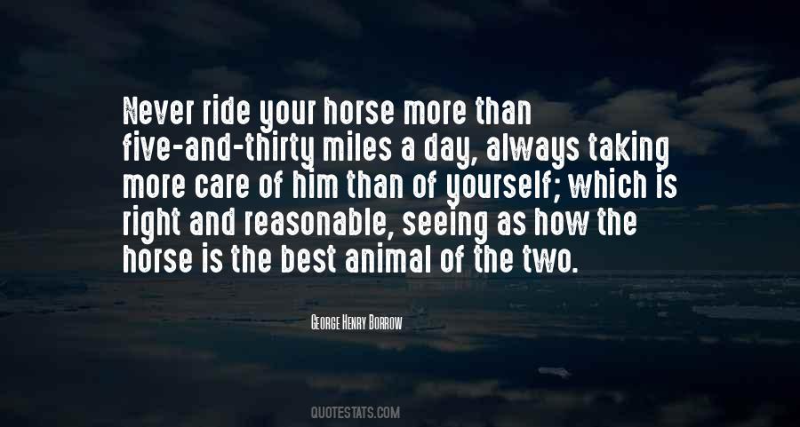 Horse Animal Quotes #5056