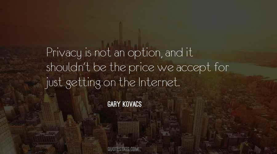Not Just An Option Quotes #1178189