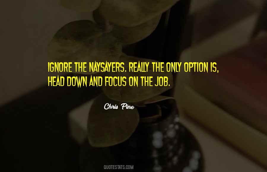 Not Just An Option Quotes #93262