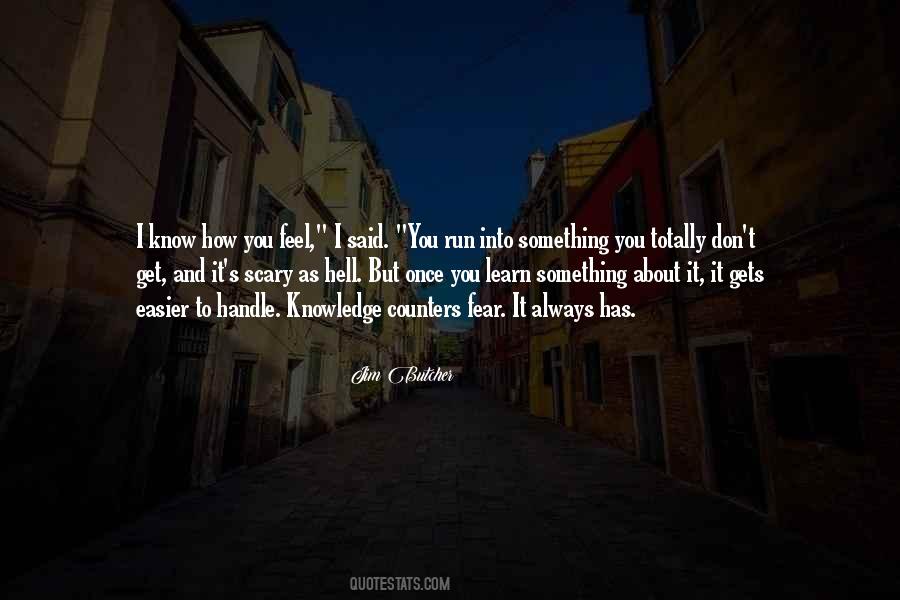 I Know How You Feel Quotes #1278782