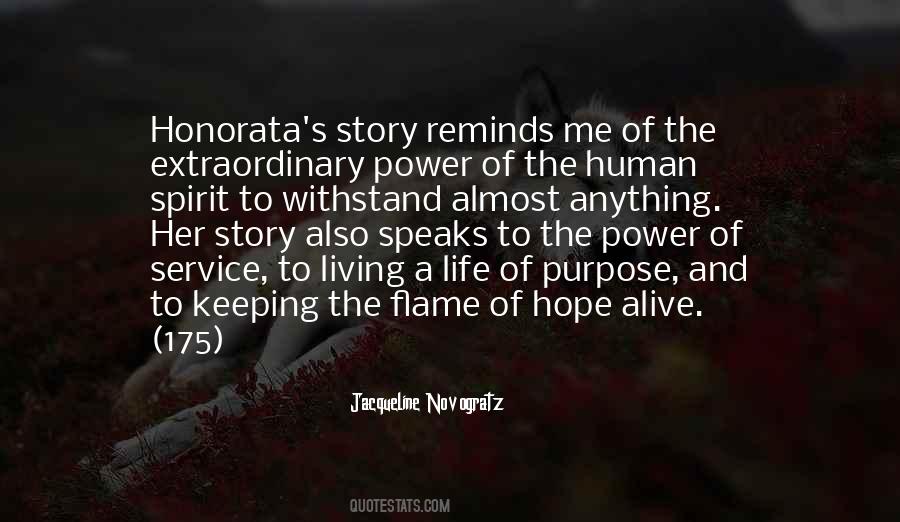 Power Of The Human Spirit Quotes #1346155