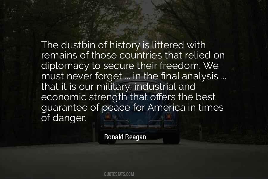 Quotes About The Dustbin Of History #1229770