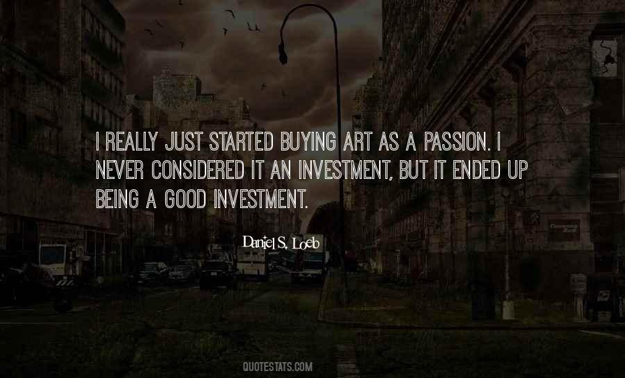 Quotes About Good Investment #1095158