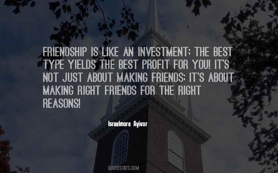 Quotes About Good Investment #928182