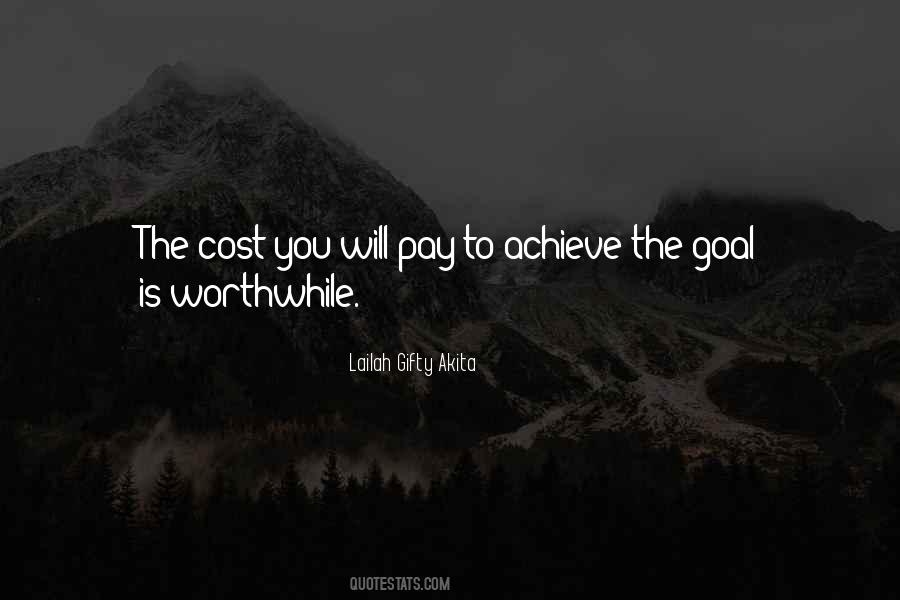 Goal Achieve Quotes #341321