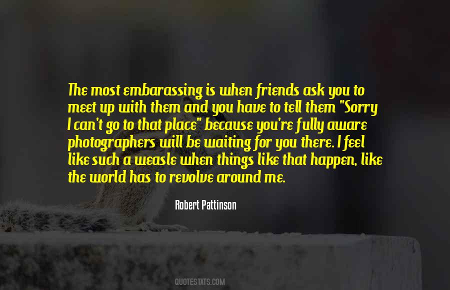 Can Feel Sorry Quotes #1791134