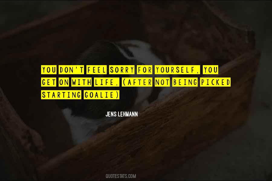 Goalie Quotes #183995