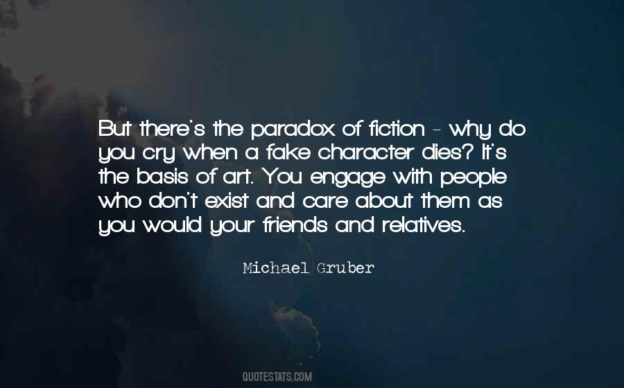 Fake Character Quotes #1868006