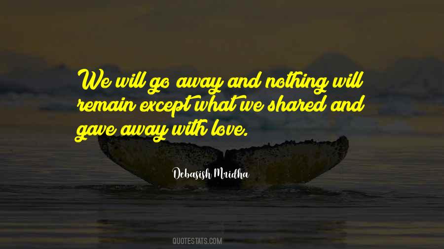 And Away We Go Quotes #516486