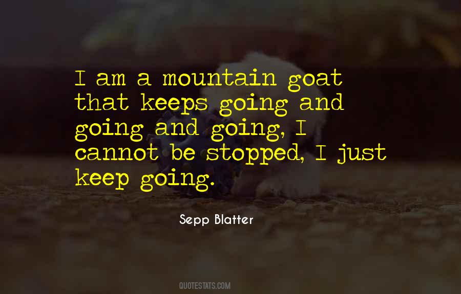 Goat Quotes #1566056