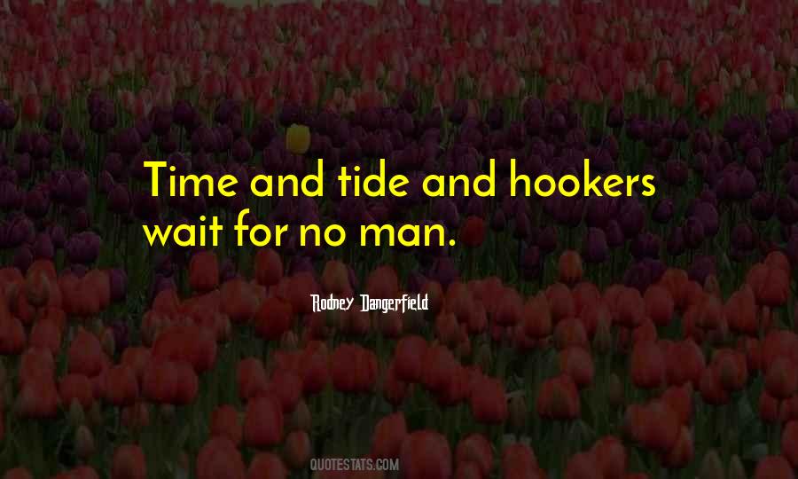 Time And Tide Wait For No Man Quotes #1081252
