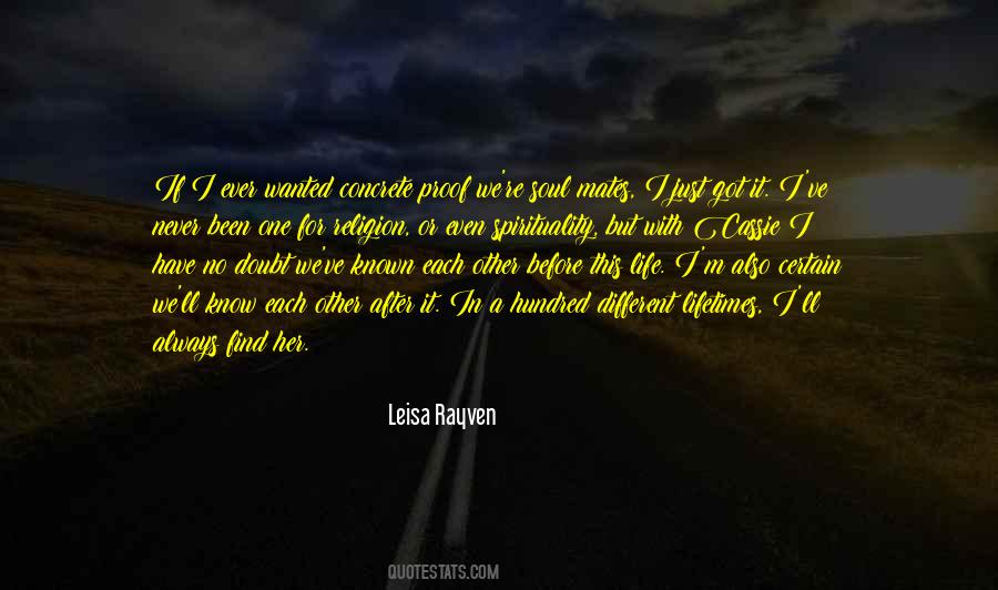 We Find Each Other Quotes #1436450