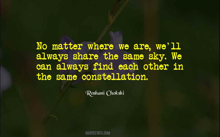 We Find Each Other Quotes #1789086