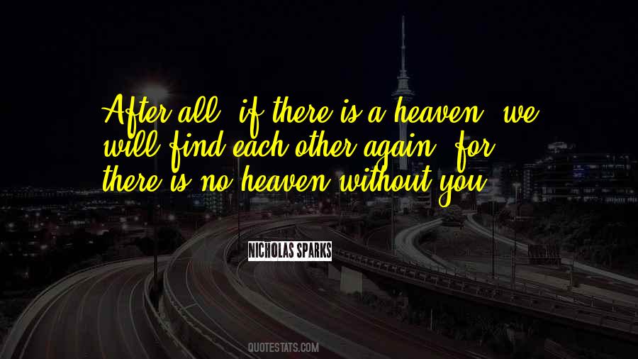 We Find Each Other Quotes #218806