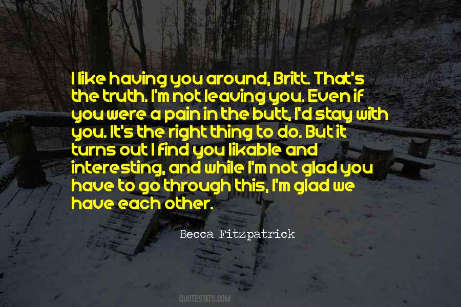 We Find Each Other Quotes #333638
