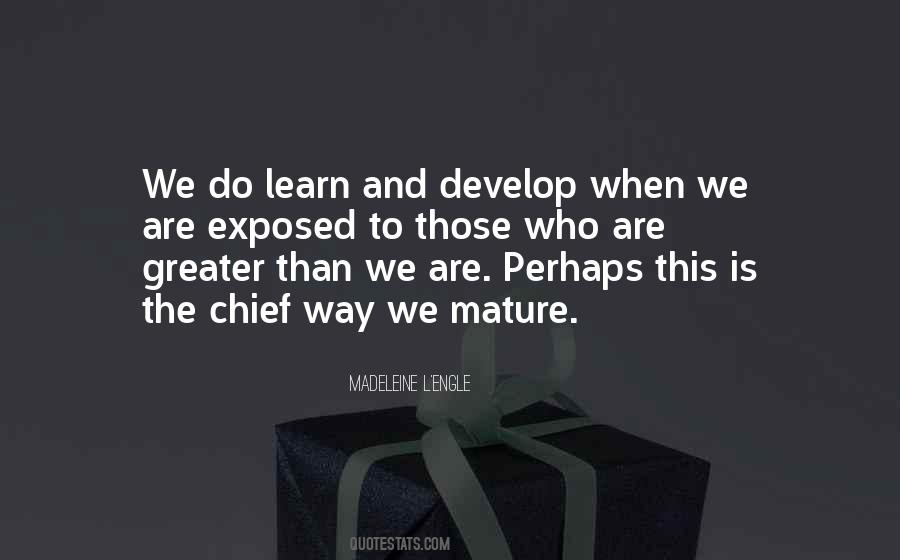 Quotes About The Way We Learn #1009701
