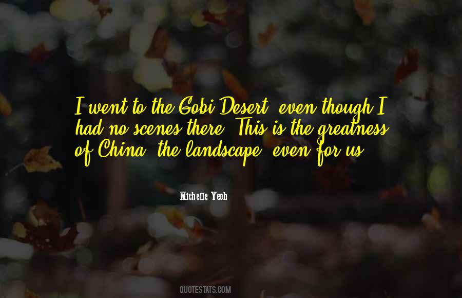 Gobi Desert Quotes #1504849