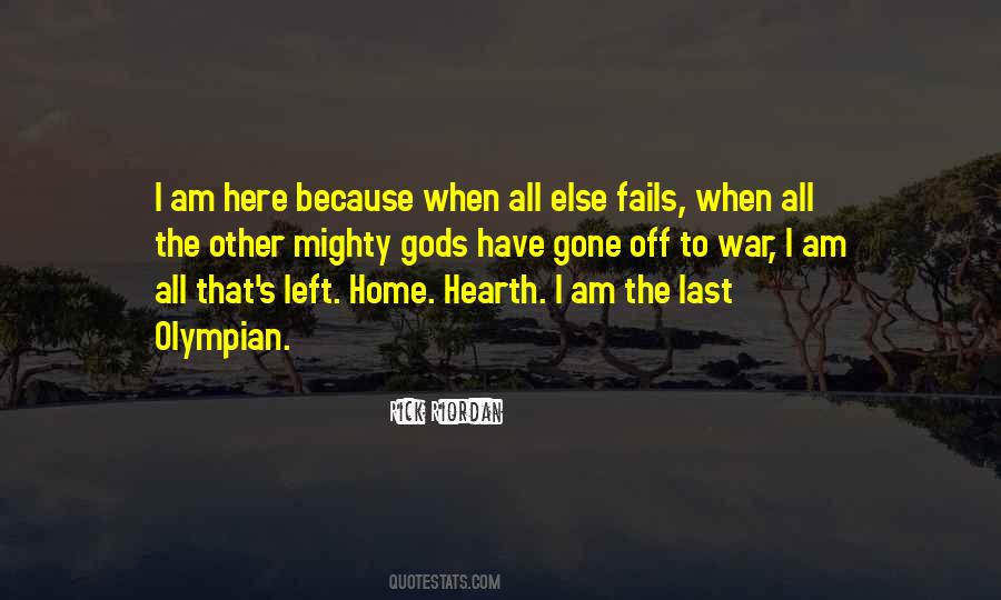 Left Home Quotes #775054