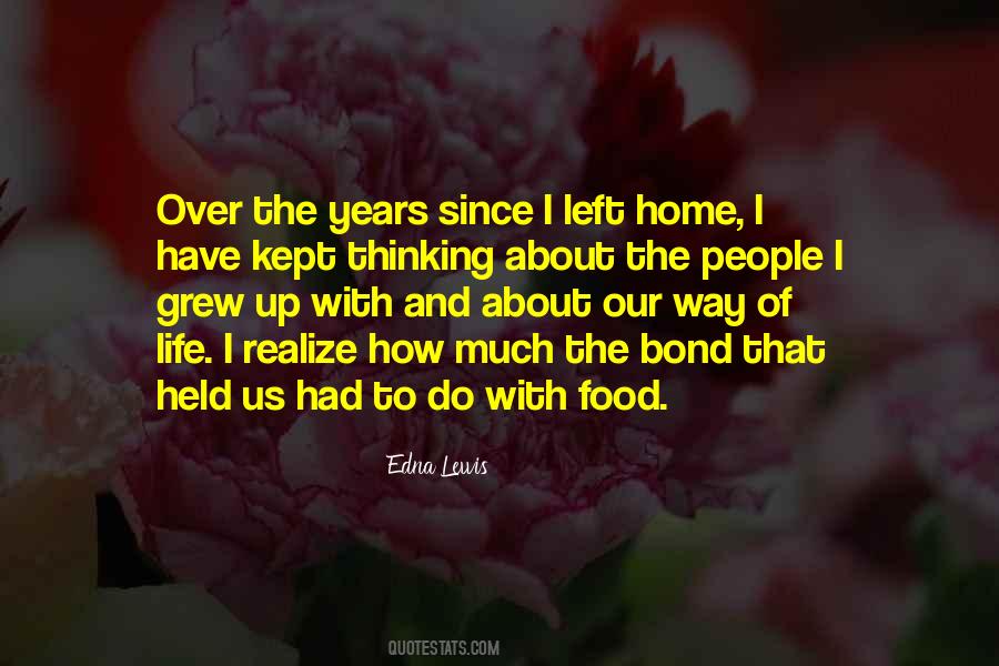 Left Home Quotes #855070