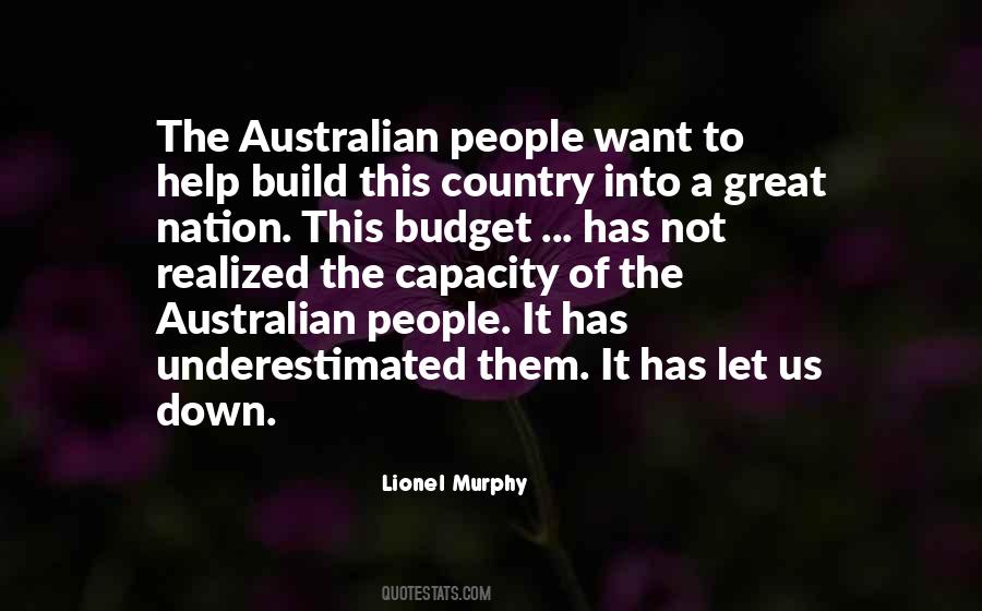 Build The Nation Quotes #976190