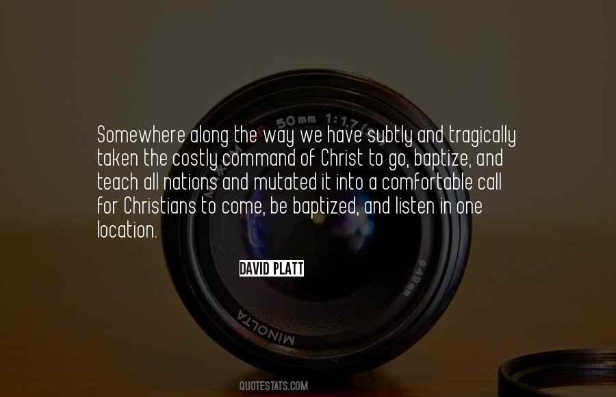 Quotes About One Location #818262