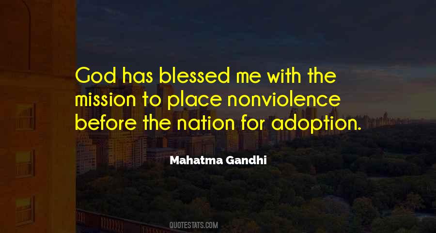 God Adoption Quotes #1203718