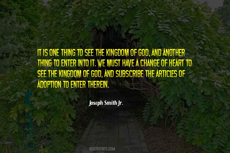 God Adoption Quotes #1700660