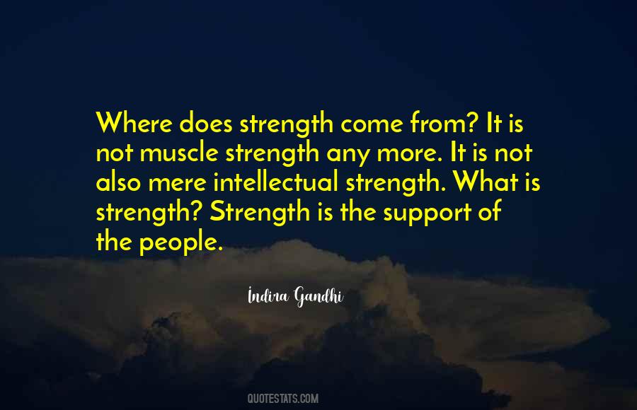 Strength Support Quotes #1296449