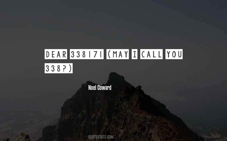 May I Call You Quotes #1013715
