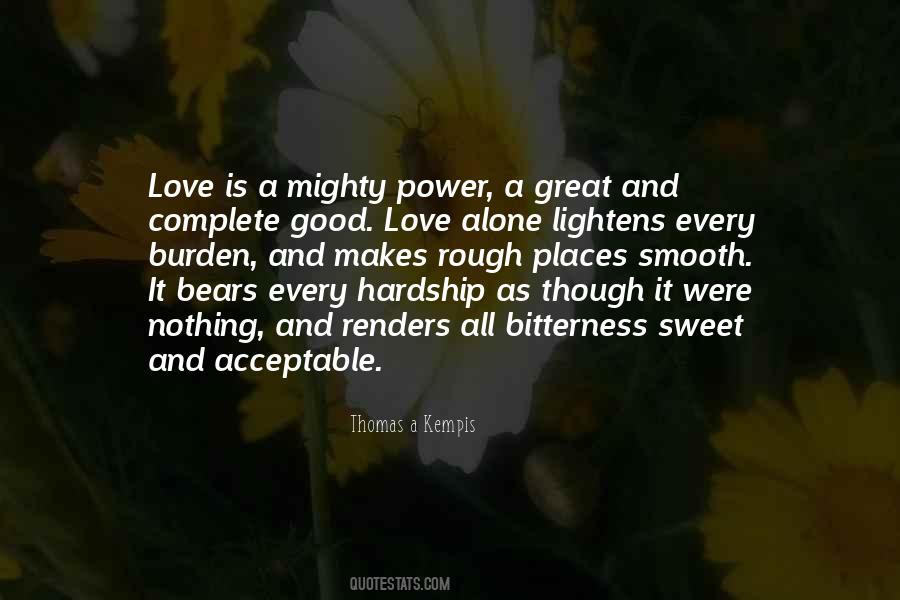Hardship Love Quotes #1827354