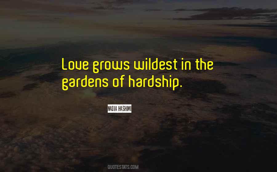 Hardship Love Quotes #235263
