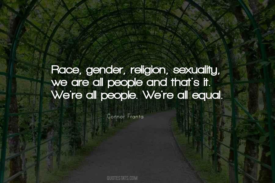 Quotes About Gender And Race #290601