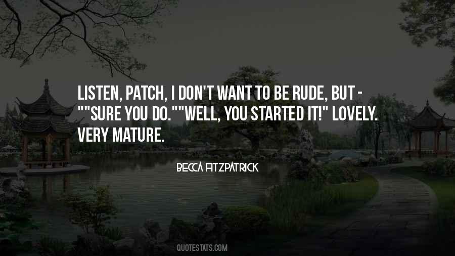 I Do Want You Quotes #84561