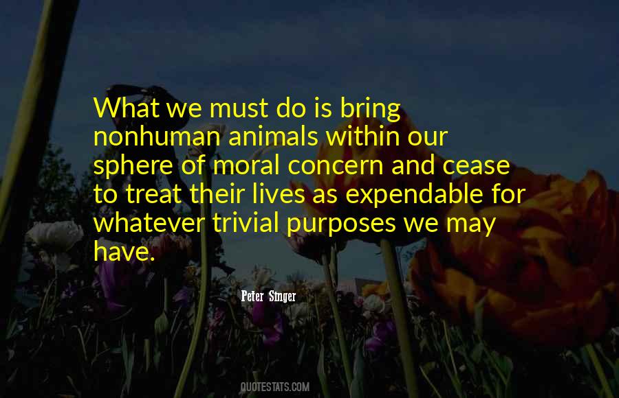 How They Treat Animals Quotes #1016119