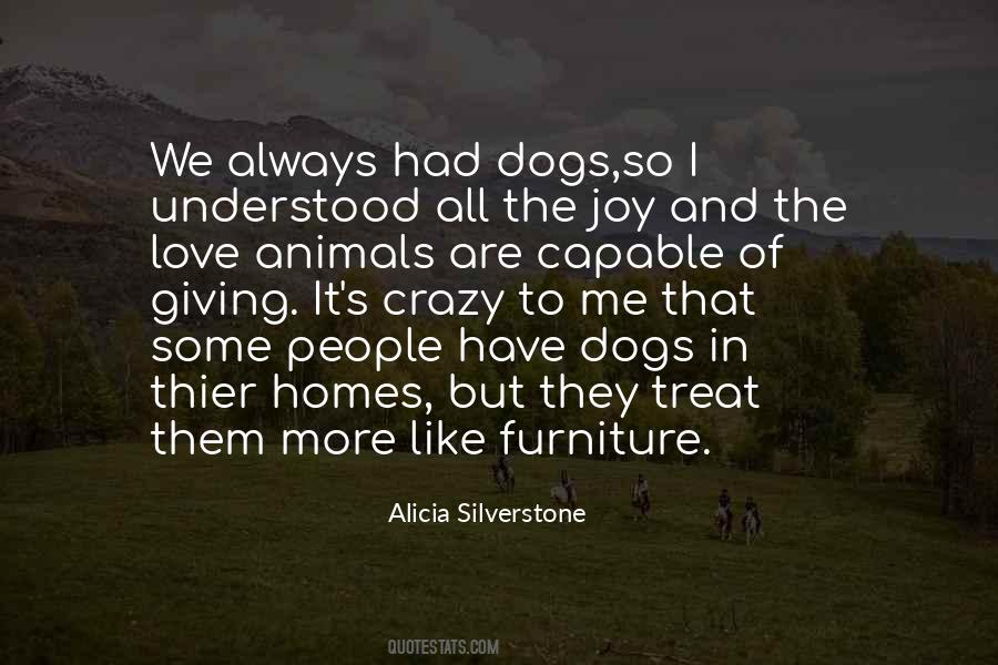 How They Treat Animals Quotes #1051744