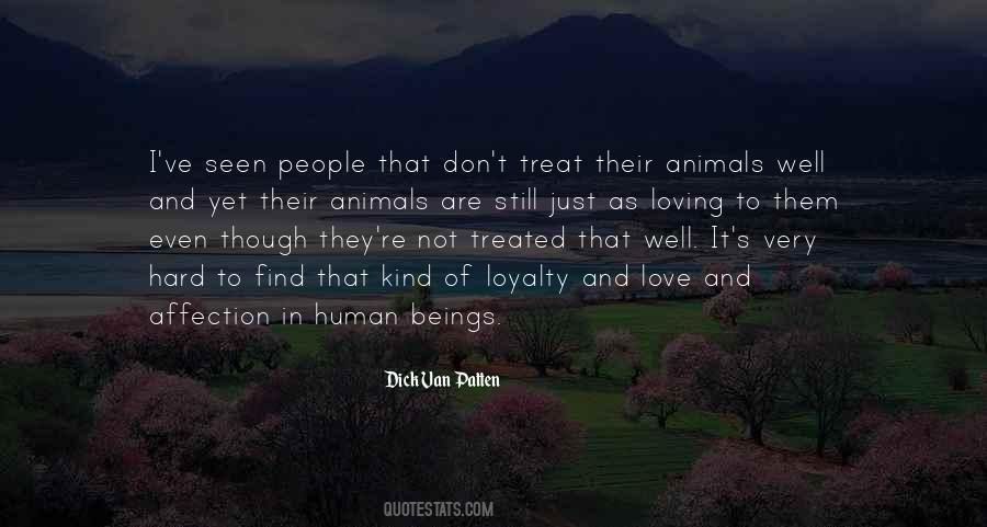 How They Treat Animals Quotes #385410