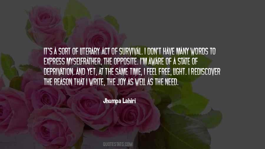 Joy And Light Quotes #1002974