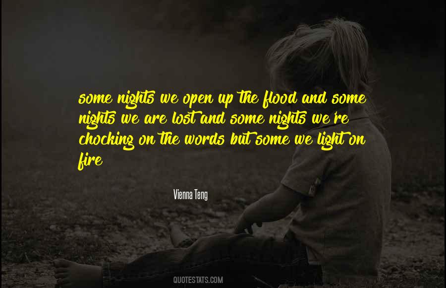Quotes About Light And Fire #1634047
