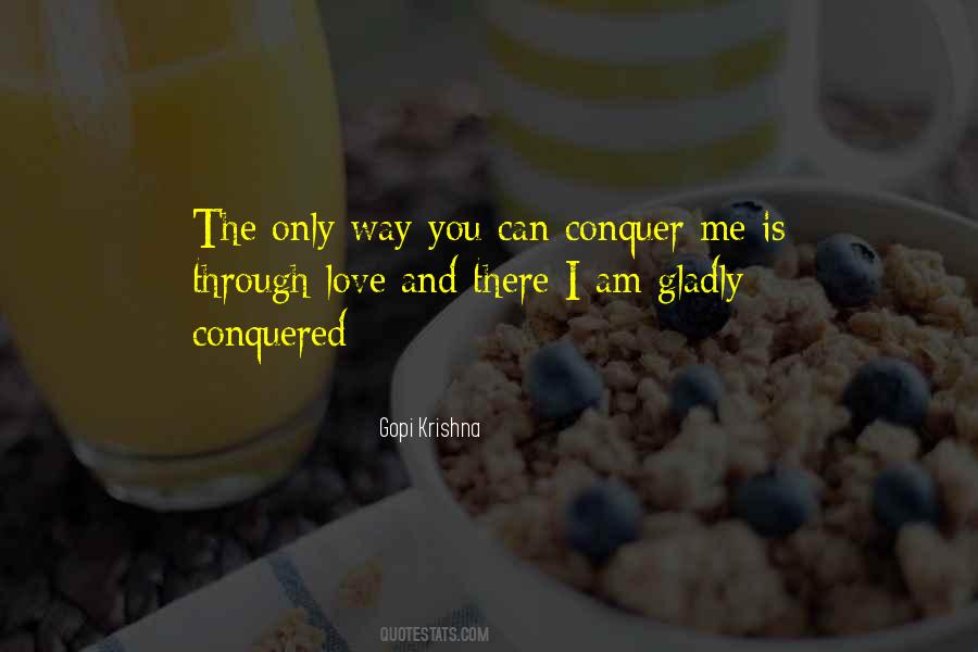 Conquer Me Quotes #158877