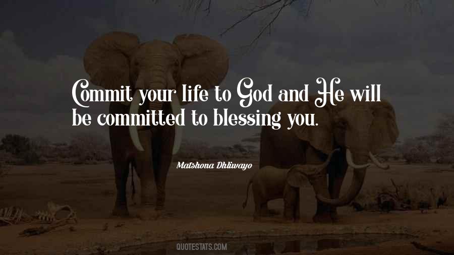 God And Blessing Quotes #537217