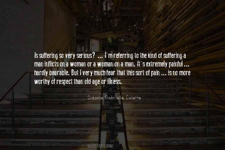 Pain Is Suffering Quotes #1596518